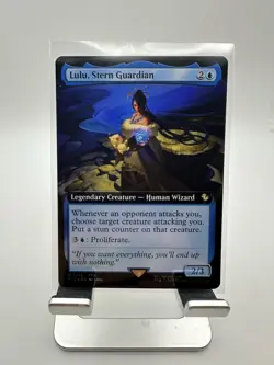 Lulu, Stern Guardian Final Fantasy MTG Extended Art Foil R 0143 FIC NM - Image 3