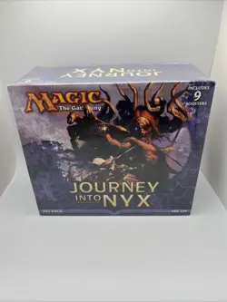 JOURNEY INTO NYX Magic the Gathering  Sealed Fat Pack bundle box 9 booster packs - Image 3