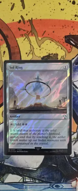 Sol Ring (0359) (Surge Foil) Commander: Final Fantasy - Image 1