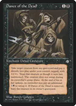 MTG Dance of the Dead Ice Age Regular NM - Image 1