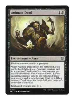 MTG - Animate Dead - Commander: Murders at Karlov Manor - Near Mint - Image 1