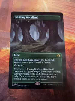 MTG - Shifting Woodland - Borderless Non-foil - Modern Horizons 3 - Image 3