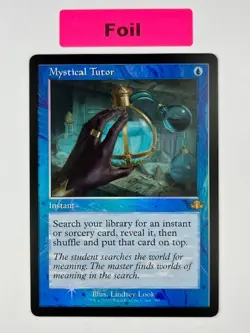 1x MTG Mystical Tutor - (Foil Retro Frame) - Dominaria Remastered - NM #289 - Image 3
