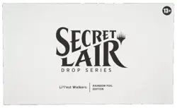 Magic the Gathering: Secret Lair Drop Li’l’est Walkers RAINBOW FOIL  Sealed - Image 1