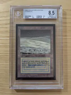 1993 Magic The Gathering Collector's Edition Tundra - BGS 8.5 - Dual Land - Image 1