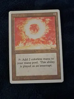 Magic the Gathering Sol Ring Revised Edition Artifact Card - Image 3