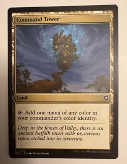 Command Tower (BLC) - Near Mint - Commander Staple - Magic the Gathering (MTG) - Image 1
