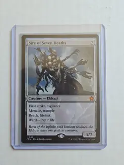 Sire of Seven Deaths - Foundations - NM - MTG Magic - Mythic - Creature - Image 1