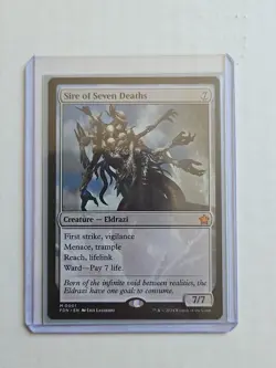 Sire of Seven Deaths - Foundations - NM - MTG Magic - Mythic - Creature - Image 2