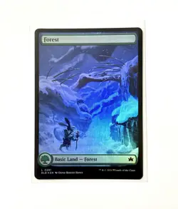 Forest BLB Bloomburrow MTG 281 FOIL Full Art Basic Land - Image 7