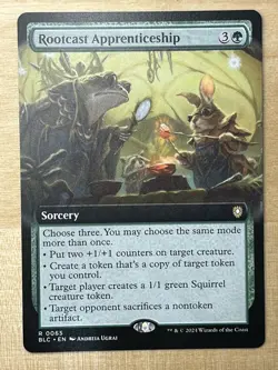 Rootcast Apprenticeship (Extended Art) Bloomburrow BLM MTG - Image 1