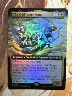 The Odd Acorn Gang - Extended Art FOIL - Bloomburrow #43 Mythic, NM - Image 2
