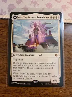 MTG Ojer Taq, Deepest Foundation (26/491) The Lost Caverns of Ixalan Nm - Image 1