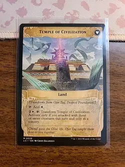 MTG Ojer Taq, Deepest Foundation (26/491) The Lost Caverns of Ixalan Nm - Image 2