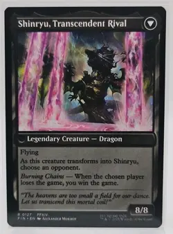 Zenos yae Galvus R #127 MTG Final Fantasy FFXIV FF14 FIN EN RARE - FREE SHIP - Image 2