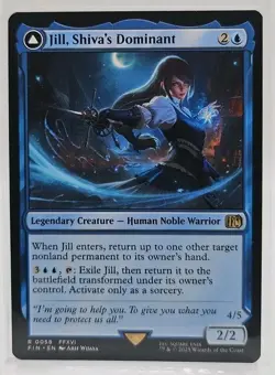 Jill, Shiva's Dominant R #58 MTG Final Fantasy RARE FIN EN FF16 FFXVI - Image 3