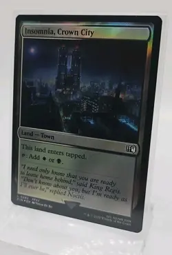 Insomnia, Crown City (FOIL) L #282 MTG Final Fantasy FF15 FFXV FIN EN LAND - Image 4