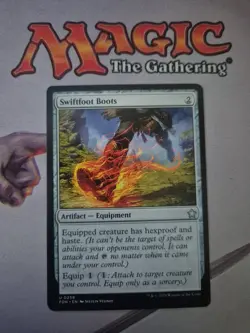 MTG - Swiftfoot Boots  - Foundations - Near Mint - Image 2