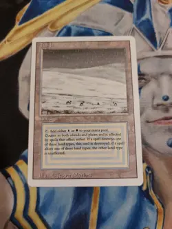 Tundra MTG Revised Rare Land Slightly Played x1 GG3 - Image 8