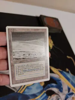 Tundra MTG Revised Rare Land Slightly Played x1 GG3 - Image 9