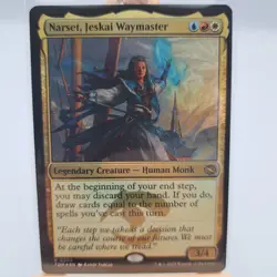 MTG Magic The Gathering Narset Jeskai Waymaster Foil Card Tarkir Dragonstorm - Image 2