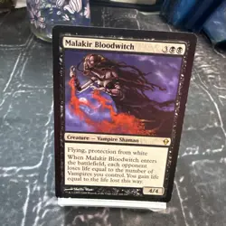 Magic the Gathering: Zendikar-Malakir Bloodwitch #100-Rare- - Image 1