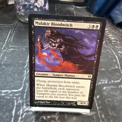 Magic the Gathering: Zendikar-Malakir Bloodwitch #100-Rare- - Image 10