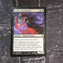 Magic the Gathering: Zendikar-Malakir Bloodwitch #100-Rare- - Image 9