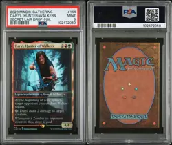 MTG Daryl Hunter of Walkers  #144 Foil Secret Lair Drop PSA 9 MINT LOW POP - Image 6