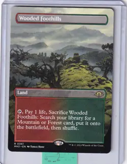 Wooded Foothills (Borderless) * Modern Horizons 3 - Variants - Image 3