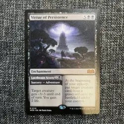 Virtue of Persistence Locthwain Scorn-Wilds of Eldraine #0115 MTG Regular LP - Image 1