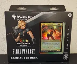 MTG MAGIC THE GATHERING FINAL FANTASY COMMANDER DECK LIMIT BREAK SEALED NIB - Image 1