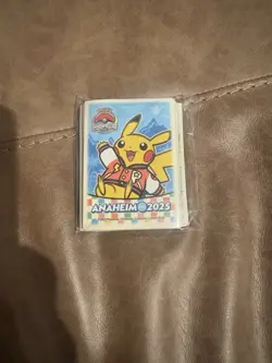 2025 Pokemon World Championships Competitor Sleeves Anaheim California Worlds - Image 1