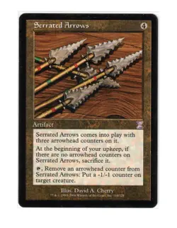 MTG - NM - Serrated Arrows - Timeshifted 114 - Image 1