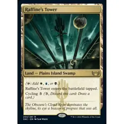 MTG SNC NM FOIL Raffine's Tower - Image 1