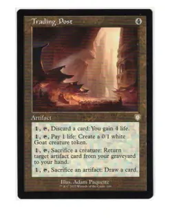 MTG - NM - Trading Post (Retro Frame) - Commander: the Brothers' War 169 - Image 1