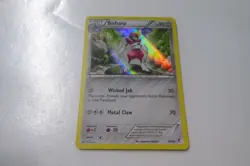 Pokemon Card XY Trainer Kit Bisharp Holo 30/30 - Image 1