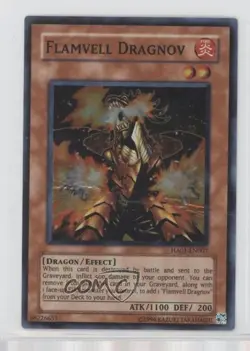 Flamvell Dragnov Limited Edition YuGiOh Hidden Arsenal 1 #HA01-EN007 2009 00em - Image 1
