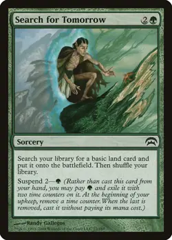 Search for Tomorrow Planechase 2009 NM Green Common MAGIC MTG CARD ABUGames - Image 1