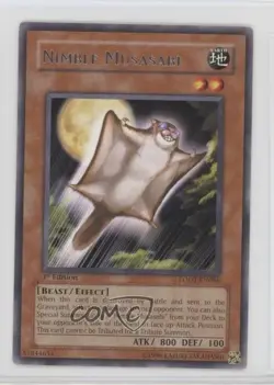Nimble Musasabi 1st Ed. YuGiOh Light of Destruction #LODT-EN086 2008 00em - Image 1