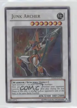 Junk Archer Unlimited YuGiOh Yusei Fudo 2 Duelist Pack #DP09-EN016 2010 3c7 - Image 1