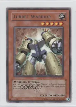 Turret Warrior Unlimited YuGiOh Yusei Fudo 2 Duelist Pack #DP09-EN003 2010 0b5 - Image 1