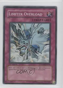 Limiter Overload 1st Ed. YuGiOh Yusei Fudo Duelist Pack #DP08-EN030 2009 0b5 - Image 1