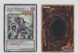 Junk Warrior 1st Ed. YuGiOh Yusei Fudo Duelist Pack #DP08-EN012 2009 0q4 - Image 3