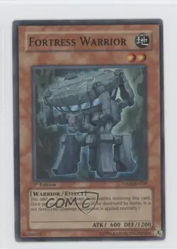 Fortress Warrior 1st Ed. YuGiOh Yusei Fudo Duelist Pack #DP08-EN010 2009 0e1 - Image 1