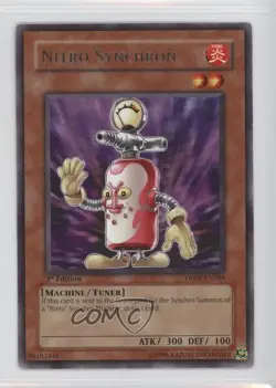 Nitro Synchron (R) 1st Ed. YuGiOh Yusei Fudo Duelist Pack #DP08-EN004 2009 0g4 - Image 1