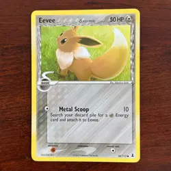 Eevee 68/113 Common EX Delta Species Pokemon Card - Image 1