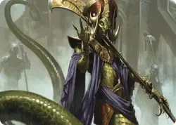 Sidisi, Brood Tyrant Art Card [Commander Masters Art Series] Lightly Played - Image 1