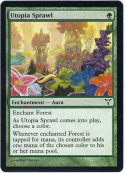 Utopia Sprawl Dissension Common - MTG Magic the Gathering Card - Image 1