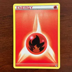 Fire Energy 106/114 Common Black & White Pokemon Card - Image 1